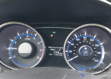 2012 Hyundai Sonata Gls из США, поврежденный, VIN 5NPEB4AC4CH309767